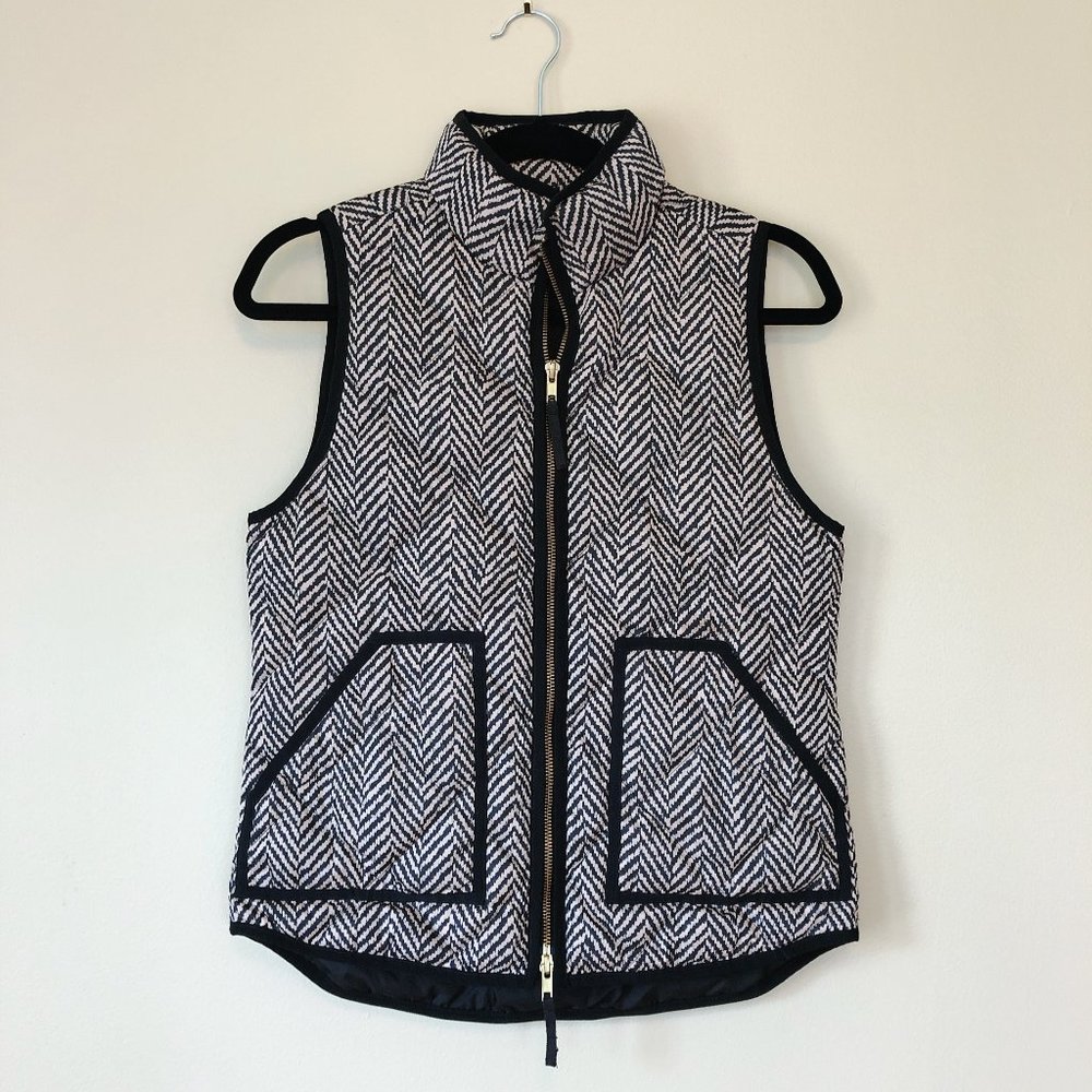 J.Crew Houndstooth Vest